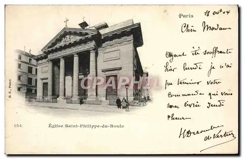 Cartes postales Paris Eglise Saint Philippe du Roule