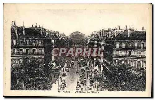 Cartes postales Paris L&#39Avenue de l&#39Opera