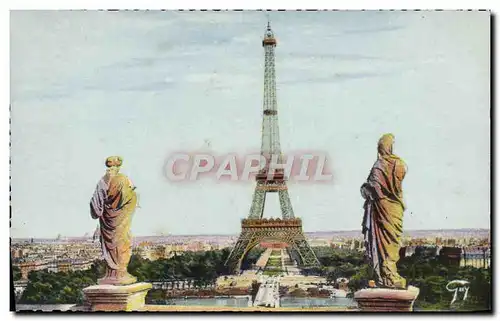 Cartes postales Paris Tour Eiffel