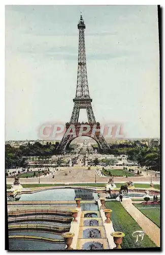 Cartes postales Paris Tour Eiffel