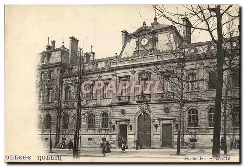 Cartes postales Paris College Rollin