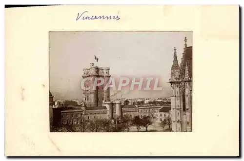 Photo collee Vincennes 1897