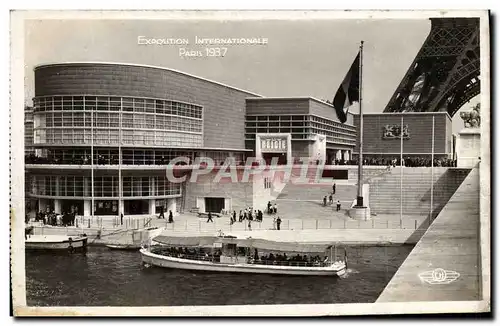 Cartes postales Exposition Internationale Paris 1937 Pavillon de la Belgique Tour Eiffel