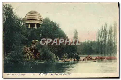 Ansichtskarte AK Paris Le Lac Daumesnil