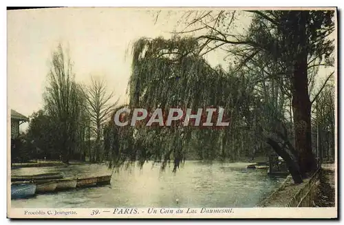 Cartes postales Paris Un coin du Lac Daumesnil