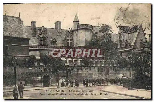 Cartes postales Paris Le Musee de Cluny