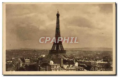 Ansichtskarte AK Paris En Flanant La Tour Eiffel