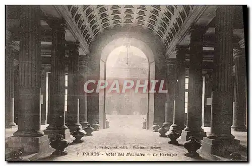 Cartes postales Paris Hotel des Monnaies Le Peristyle