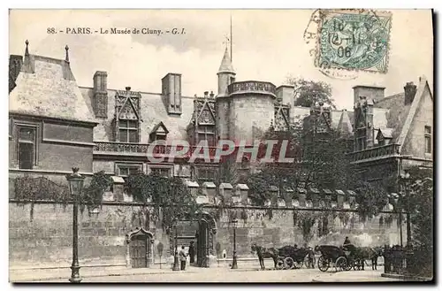 Cartes postales Paris Le Musee de Cluny