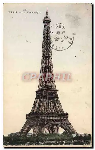 Cartes postales Paris La Tour Eiffel