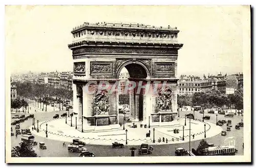 Cartes postales Paris Arc de Triomphe