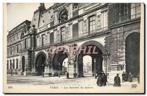 Cartes postales Paris Les Guichets du Louvre