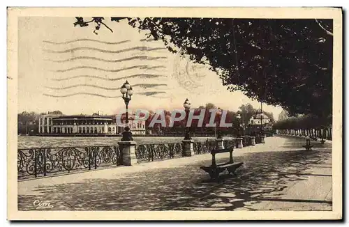 Ansichtskarte AK Enghien les Bains La Jette promenade