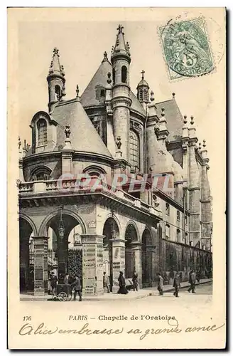 Cartes postales Paris Chapelle de l&#39Oratoire