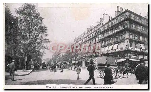 Ansichtskarte AK Paris Perspective du Doul Poissonniere