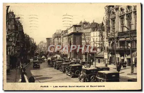 Ansichtskarte AK Paris Les Portes Saint Martin et Saint Denis