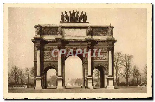 Cartes postales Paris L&#39Arc De Triomphe Du Carrousel