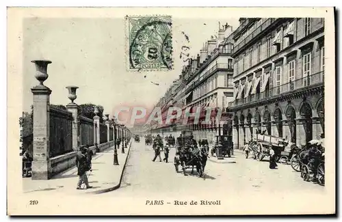 Cartes postales Paris Rue De Rivoli