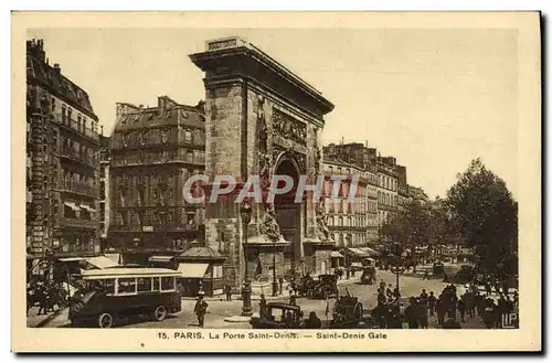 Cartes postales Paris La Porte Saint Denis