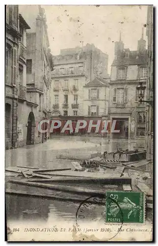 Cartes postales Inondations De Paris Rue Chanoinesse