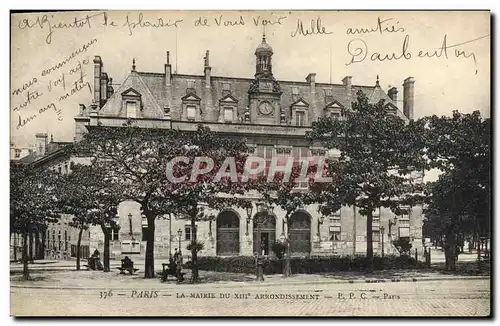 Ansichtskarte AK Paris La Mairie Du 13eme