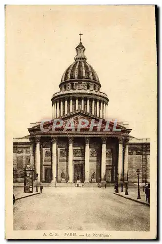 Cartes postales Paris Le Pantheon