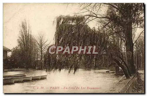 Ansichtskarte AK Paris Un Coin Du Lac Daumesnil