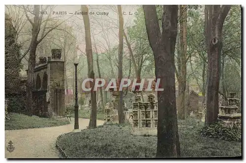 Ansichtskarte AK Paris Jardin de Cluny