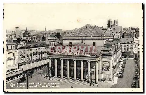 Cartes postales Bruxelles Theatre Royal De La Monnaie