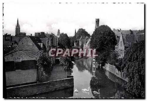 Moderne Karte Bruges Quai Vert