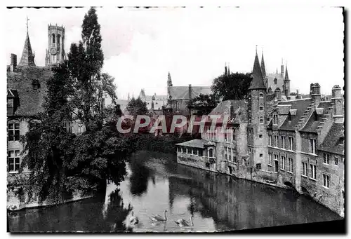 Moderne Karte Bruges Quai du rosaire