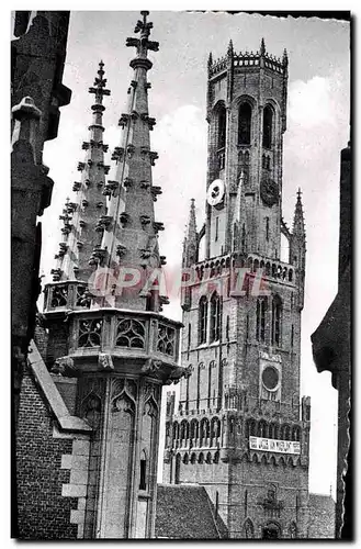 Cartes postales moderne Bruges Le beffroi