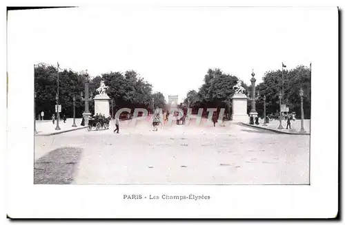 Cartes postales Paris Les Champs Elysees