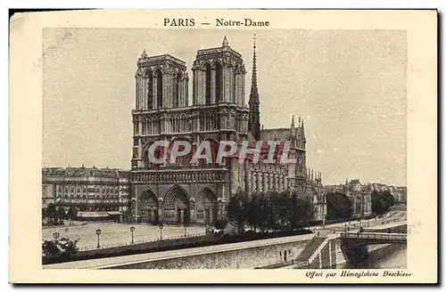 Cartes postales Paris Notre Dame