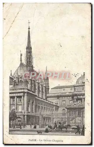 Cartes postales Paris la Sainte Chapelle