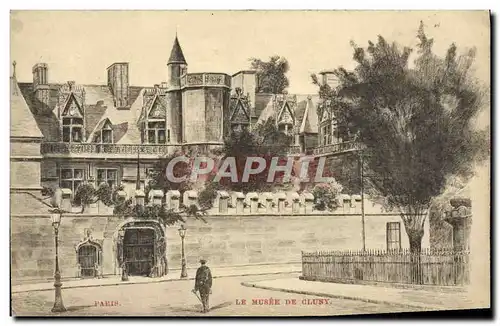 Cartes postales Paris Le Musee De Cluny