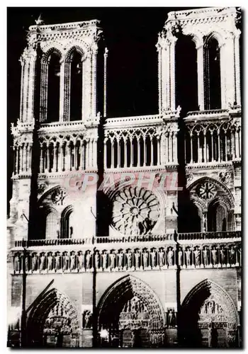 Cartes postales moderne Paris La Nuit Notre Dame De Paris