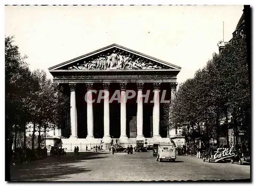 Moderne Karte Paris La Madeleine