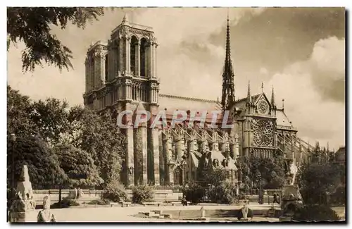 Cartes postales moderne Paris Vue Generale De Notre Dame