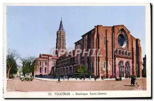 Cartes postales moderne Toulouse Basilique Saint Sernin