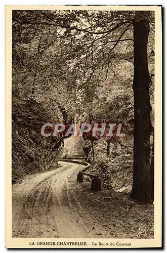 Cartes postales La grande Chartreuse La Route Du Couvent