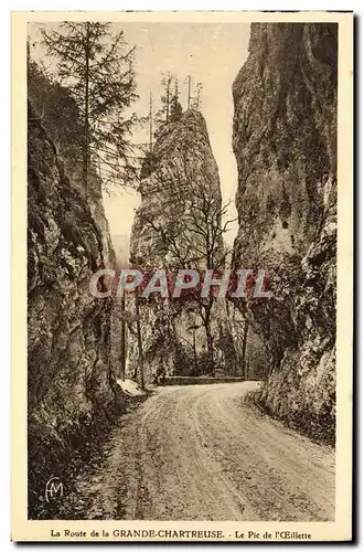 Cartes postales La Route De La Grande Chartreuse Le Pic De I&#39Oeillette