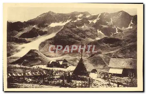 Ansichtskarte AK Dauphine Col Du Lautaret Le Chalet PLM et le Combeynot