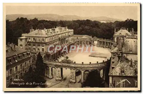 Cartes postales Nancy Hemicycle De La Place Carriere