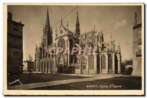 Cartes postales Nancy Eglise St Epvre