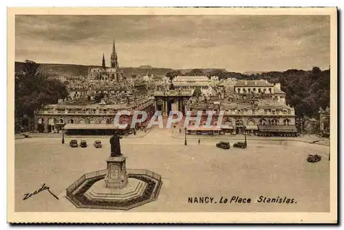 Cartes postales Nancy La Place Stanislas