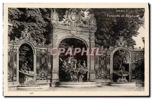 Cartes postales Nancy Fontaine De Neptune