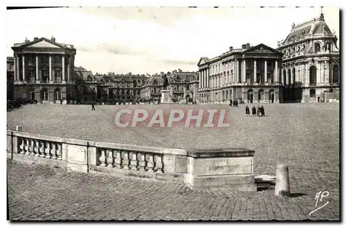 Cartes postales Versailles la cour d&#39honneur