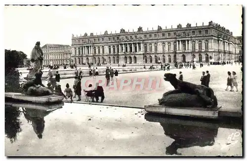 Cartes postales Versailles le palais Facade sur le parc