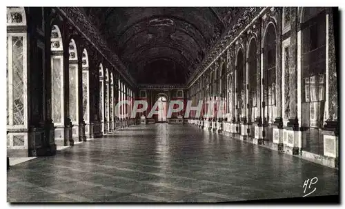 Ansichtskarte AK Versailles La galerie des Glaces